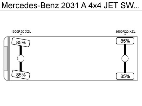 Mercedes-Benz 2031 A 4x4 JET SWEEPER TRUCK | CAB Trucks [19]