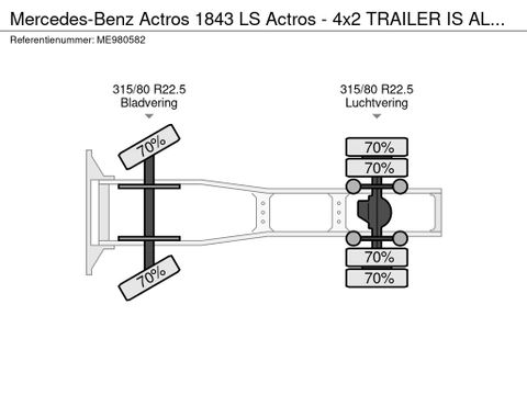 Mercedes-Benz LS Actros - 4x2  TRAILER IS ALREADY SOLD | CAB Trucks [10]