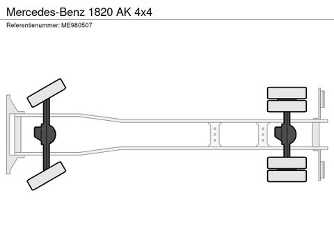 Mercedes-Benz 1820 AK 4x4 | CAB Trucks [25]