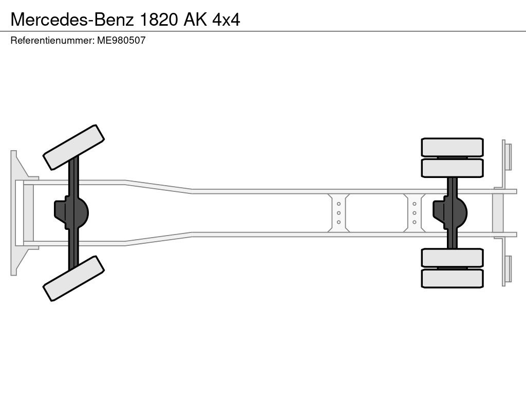 Mercedes-Benz 1820 AK 4x4 | CAB Trucks [4]
