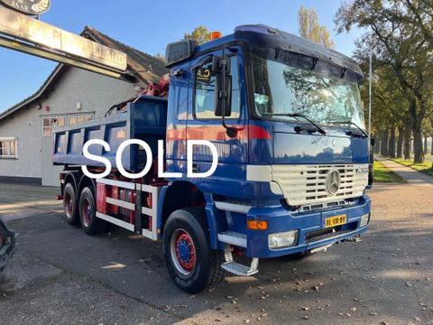 Mercedes-Benz 3335 AK Actros - 6x6 Crane HMF 1463 - SOLD SOLD | CAB Trucks [1]