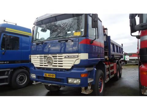 Mercedes-Benz 3335 AK Actros - 6x6 Crane HMF 1463 - SOLD SOLD | CAB Trucks [3]