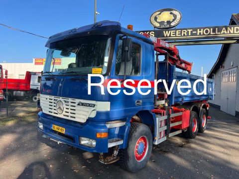 Mercedes-Benz 3335 AK Actros - 6x6 Crane HMF 1463 - SOLD SOLD | CAB Trucks [4]