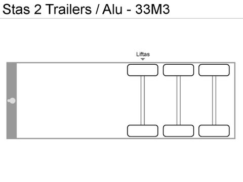 Stas 2 Trailers / Alu - 33M3 | CAB Trucks [12]