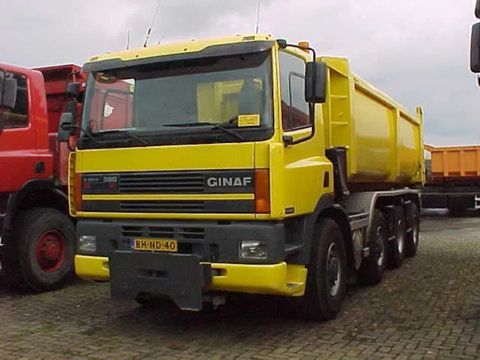 Ginaf M4243-TS 8x4 - ZONDER CONTAINERBAK - WITHOUT CONTAINER BOX | CAB Trucks [1]