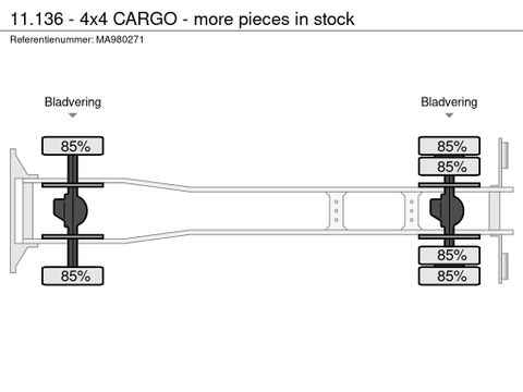 11.136 11.136 - 4x4 CARGO - more pieces in stock | CAB Trucks [9]