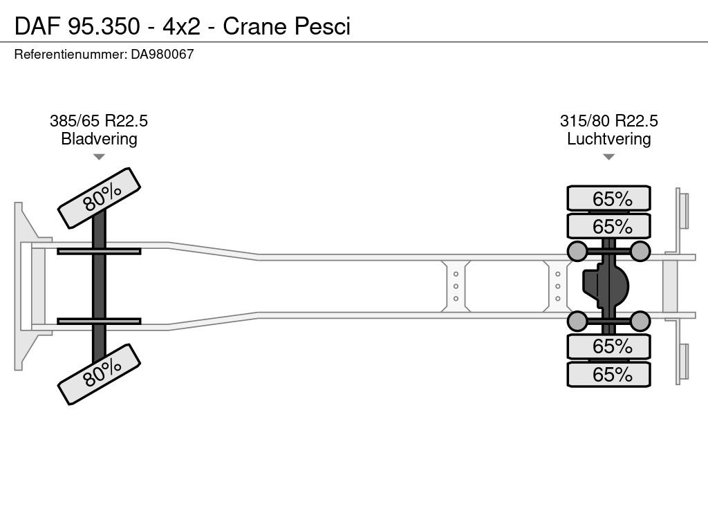 DAF 95.350 - 4x2 - Crane Pesci | CAB Trucks [18]
