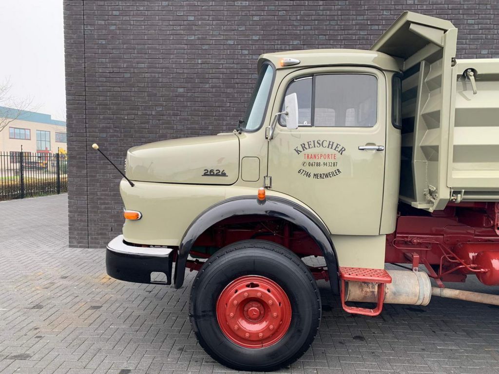 For Sale Mercedes Benz Lk 2624 6x4 Kipper Tipper Oldtimer Geurts Trucks