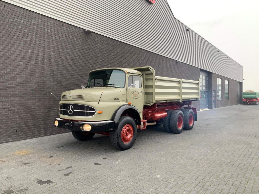 For Sale Mercedes Benz Lk 2624 6x4 Kipper Tipper Oldtimer Geurts Trucks