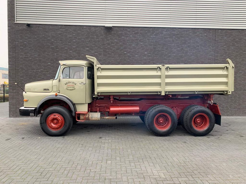 For Sale Mercedes Benz Lk 2624 6x4 Kipper Tipper Oldtimer Geurts Trucks