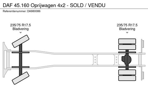 DAF 45.160 Oprijwagen 4x2 - SOLD / VENDU | CAB Trucks [7]