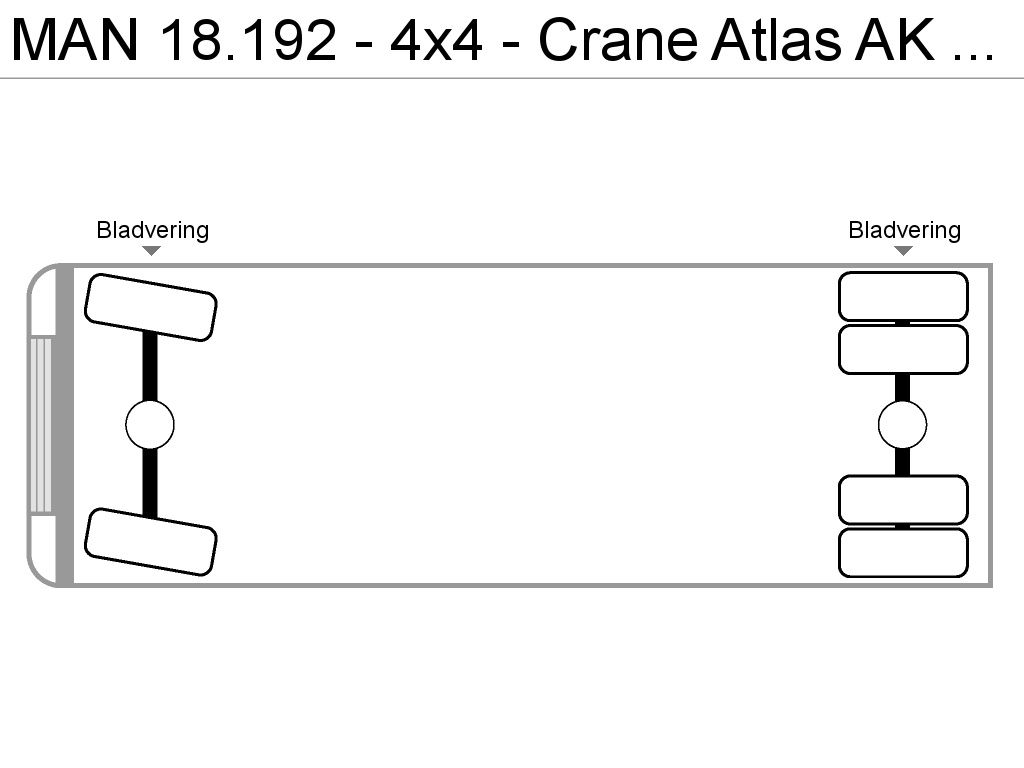 MAN 18.192 - 4x4 - Crane Atlas AK 3006 B | CAB Trucks [9]