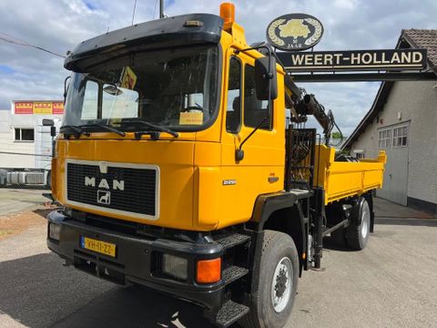 MAN 21.292 FA - 4x4 + CRANE HMF1003K1 - Steel Springs | CAB Trucks [1]