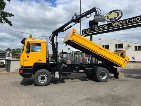 MAN 21.292 FA - 4x4 + CRANE HMF1003K1 - Steel Springs | CAB Trucks [7]
