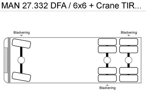 MAN 27.332 DFA / 6x6 + Crane TIRRE Euro120 | CAB Trucks [28]