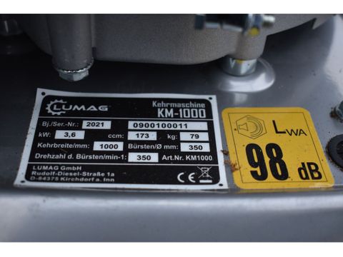 Diversen Lumag KM1000 Veegmachine UIT VOORRAAD LEVERBAAR | Spapens Machinehandel [6]