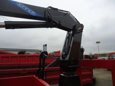 Container Afzetbak - haaksysteem - Kraan EFFER 9600 / Hook system | CAB Trucks [10]