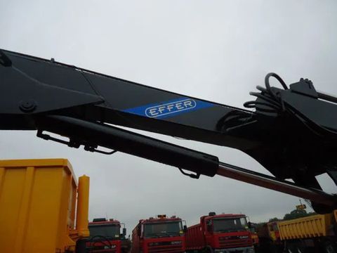 Container Afzetbak - haaksysteem - Kraan EFFER 9600 / Hook system | CAB Trucks [9]