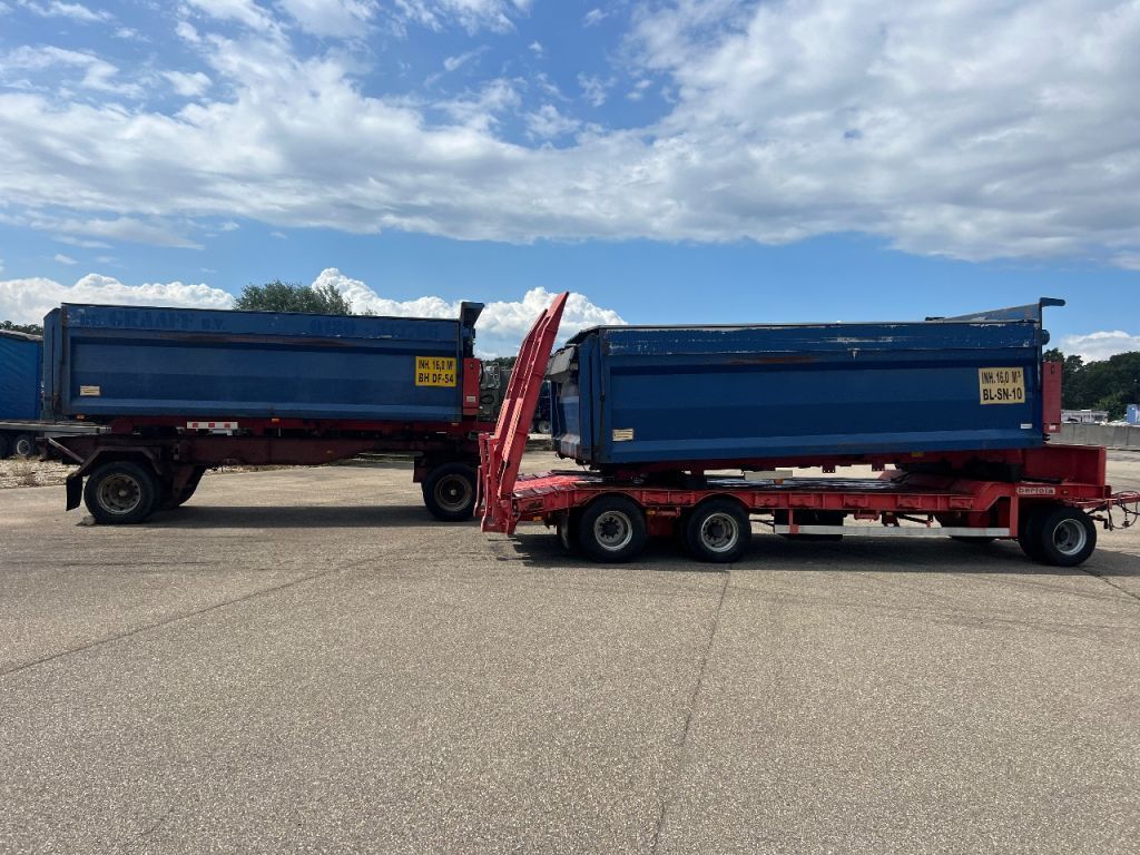 HYVA Tipper box with hydraulic covers, complete 2 identical tippers | CAB Trucks [9]