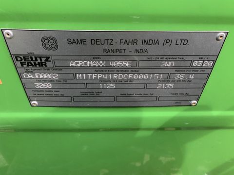 Deutz-Fahr AGROMAXX 4055E 2WD Landbouw Tractor UNUSED EXPORT | Van Nierop BV [14]