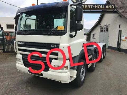 DAF CF85.410 - 8x4 - Euro5 MANUAL GEAR - SOLD/VENDU | CAB Trucks [1]