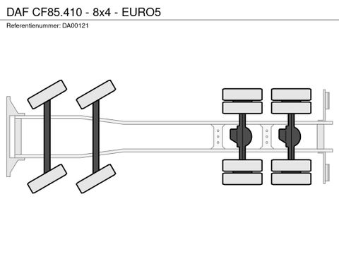 DAF CF85.410 - 8x4 - EURO5 | CAB Trucks [5]