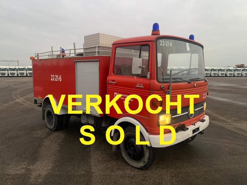 Mercedes-Benz Oldtimer LP 813 Fire truck // VERKOCHT - SOLD - VENDU | CAB Trucks [1]