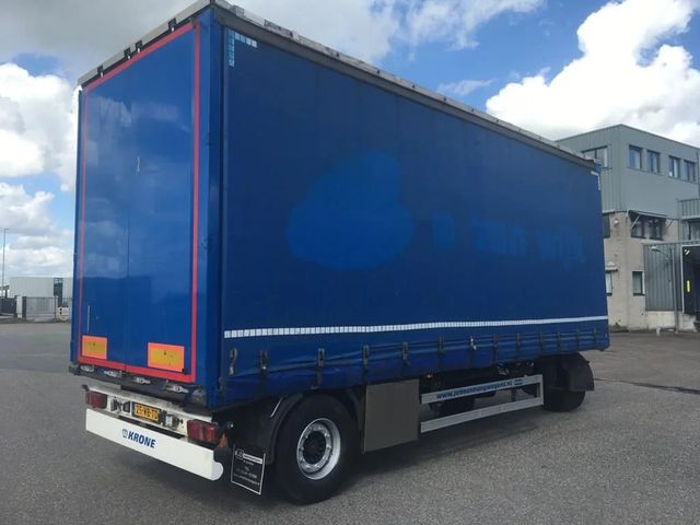 Krone AZ 2 As Vrachtwagen Aanhangwagen Schuifzeil, 25-WB-TD | JvD Aanhangwagens & Trailers [5]