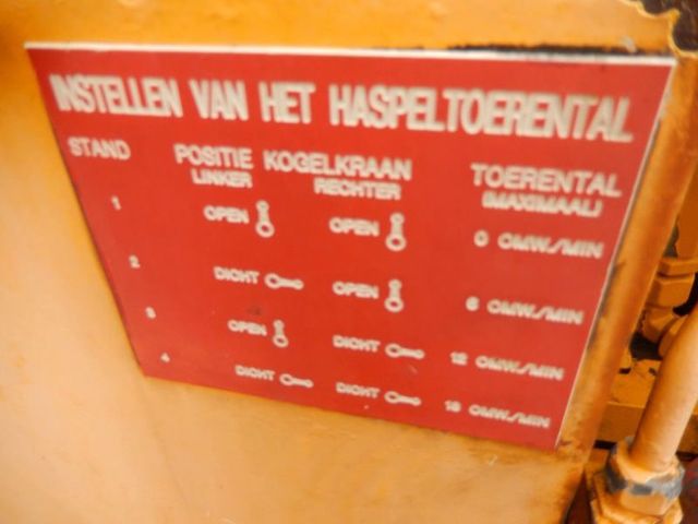 Venrooij ZW3000 2 As Haspelwagen met Aandrijving - Diesel - Hatz Elektrische start | JvD Aanhangwagens & Trailers [27]