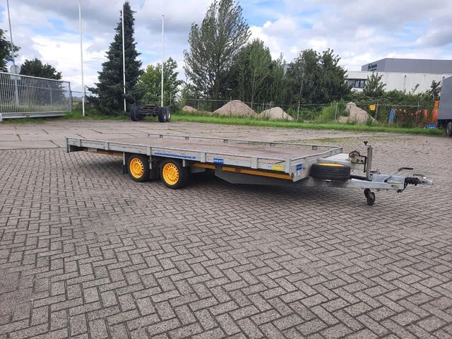 EDUARD P4 Tandemas Aanhangwagen Open - Auto - Machinetransporter 54-WP-TG | JvD Aanhangwagens & Trailers [1]