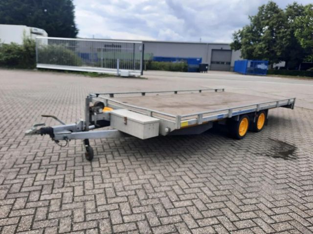 EDUARD P4 Tandemas Aanhangwagen Open - Auto - Machinetransporter 54-WP-TG | JvD Aanhangwagens & Trailers [14]