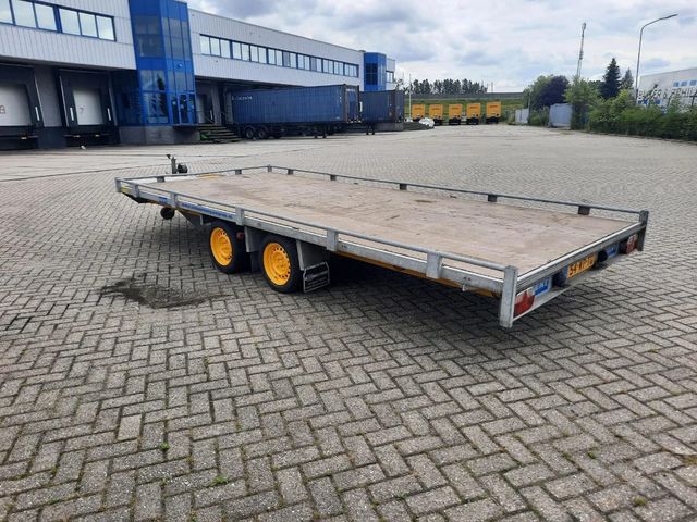 EDUARD P4 Tandemas Aanhangwagen Open - Auto - Machinetransporter 54-WP-TG | JvD Aanhangwagens & Trailers [7]