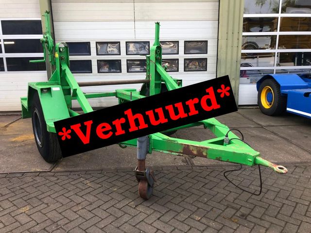 Venrooij Enkelas Haspelwagen  - Breedte: 150 cm - Domme Kracht *Verhuurd* | JvD Aanhangwagens & Trailers [1]