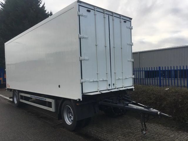 Krone G1280 - 2 As Vrachtwagen Aanhangwagen Gesloten - Doorlader, NL kenteken | JvD Aanhangwagens & Trailers [1]