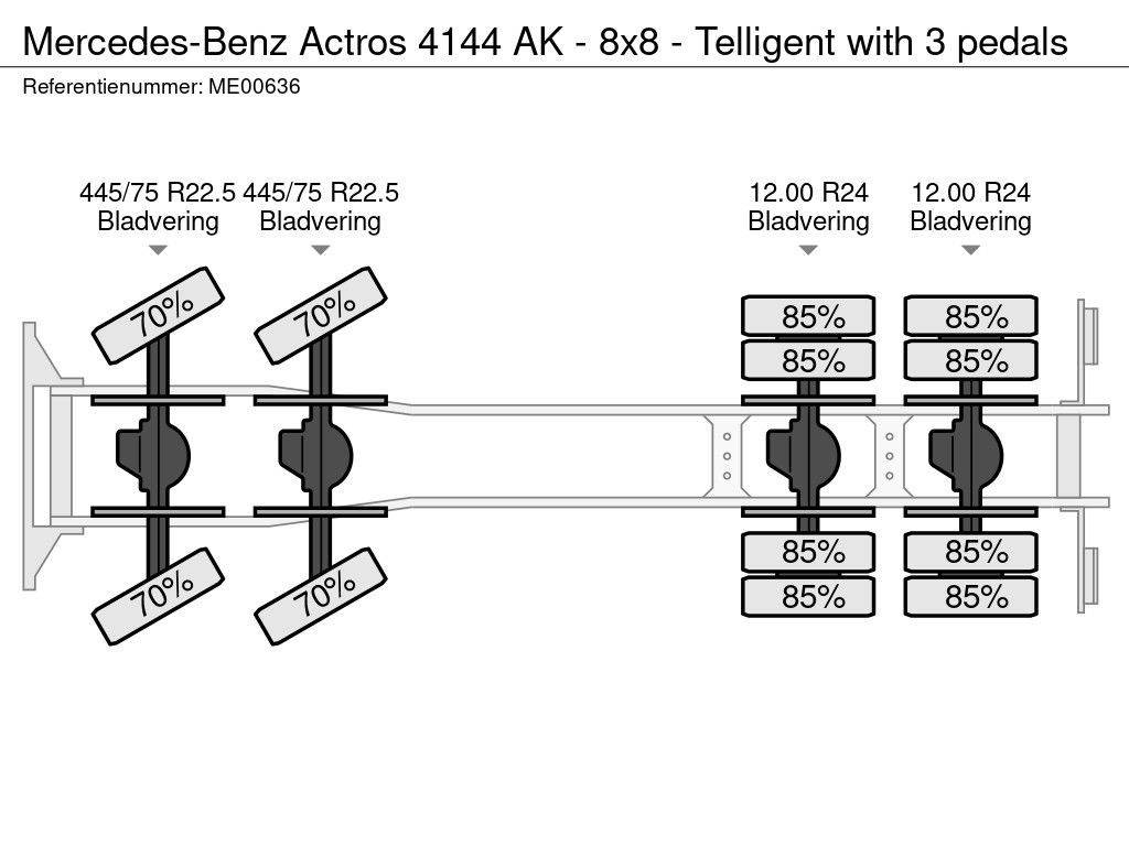 Mercedes-Benz Actros 4144 AK - 8x8 - Telligent with 3 pedals | CAB Trucks [12]
