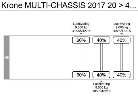 Krone MULTI-CHASSIS 2017  20 > 45 FT | Truckcentrum Meerkerk [17]