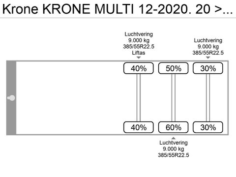Krone KRONE MULTI 12-2020. 20 > 45 FT. NL-TRAILER | Truckcentrum Meerkerk [15]