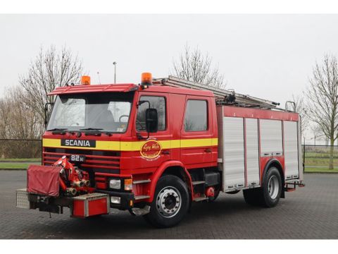 Scania P82.210  4X2 FIRE FEUERWEHR RESCUE BOMBEROS 68.000 KM | Hulleman Trucks [1]