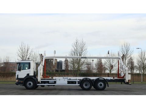 Scania 6X2 80.000 KM  HAMMAR SIDELOADER 20-25 FT | Hulleman Trucks [11]