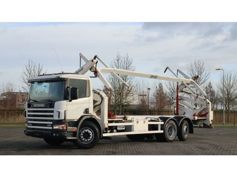 Scania 6X2 80.000 KM  HAMMAR SIDELOADER 20-25 FT | Hulleman Trucks [2]