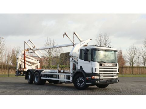Scania 6X2 80.000 KM  HAMMAR SIDELOADER 20-25 FT | Hulleman Trucks [4]