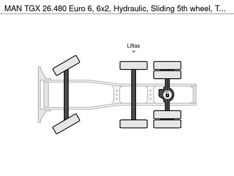 MAN Euro 6, 6x2, Hydraulic, Sliding 5th wheel, Truckcenter Apeldoorn | Truckcenter Apeldoorn [11]