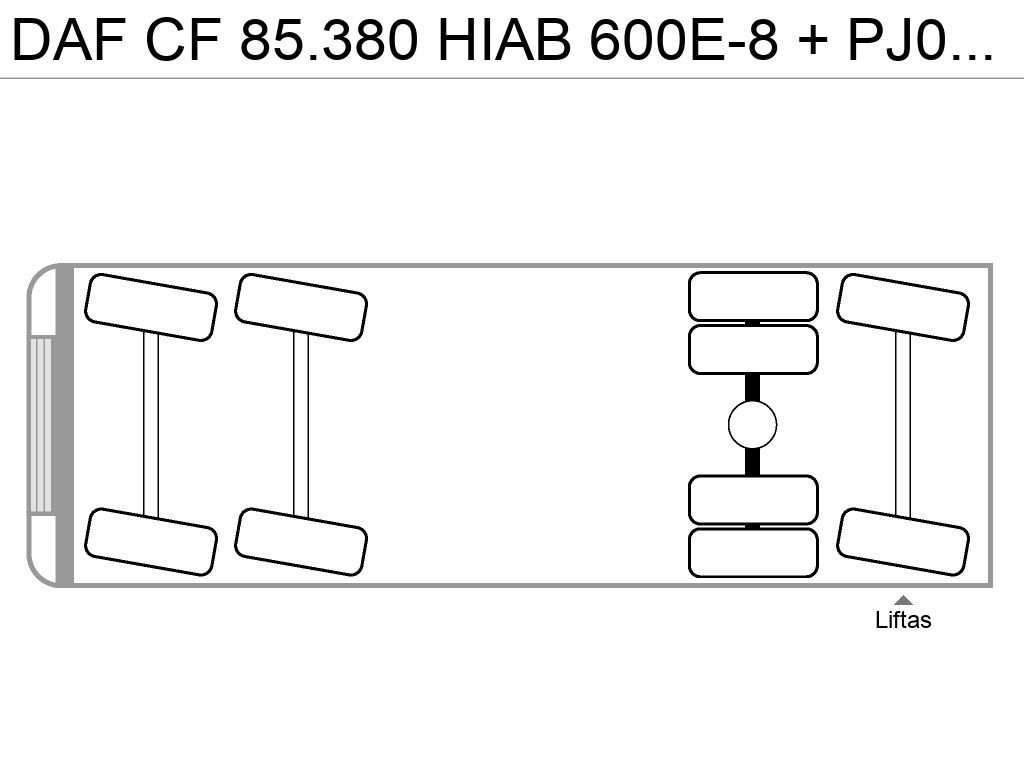 DAF HIAB 600E-8 + PJ080C, 8x2, Manuel, Truckcenter Apeldoorn | Truckcenter Apeldoorn [7]