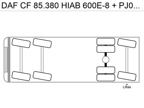 DAF HIAB 600E-8 + PJ080C, 8x2, Manuel, Truckcenter Apeldoorn | Truckcenter Apeldoorn [7]