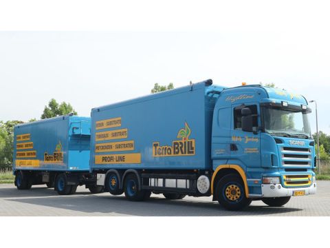 Scania 6X2  EURO 5 WALKING FLOOR WITH TRAILER KRAKER   ZUG | Hulleman Trucks [3]