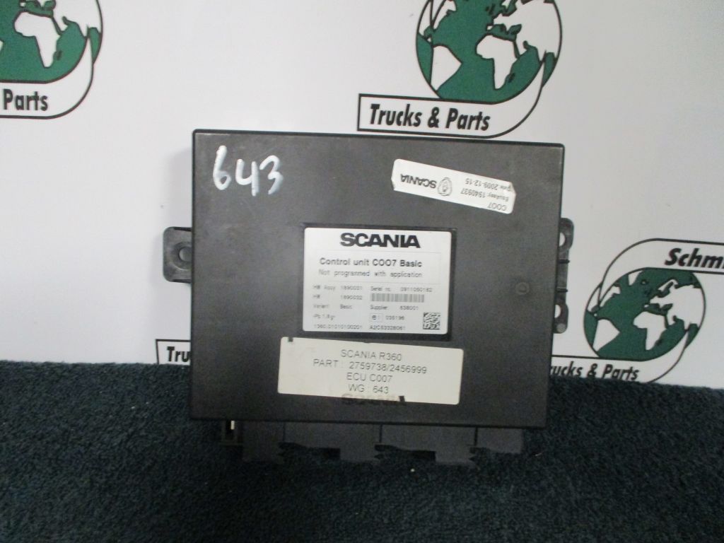 For sale: Scania 1879961// 1890031 // 1890032 / 1879949 ECU COO7 R