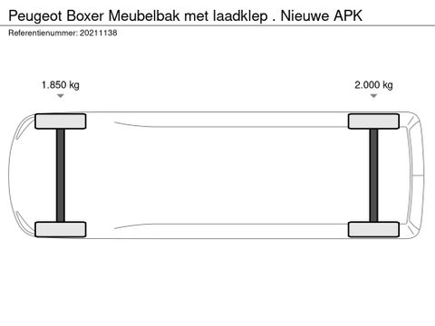 Peugeot Meubelbak met laadklep . Nieuwe APK | Spapens Machinehandel [21]