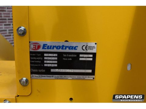 Eurotrac W12F- XL Shovel / kniklader  Lease V/A € 525 p/m | Spapens Machinehandel [11]