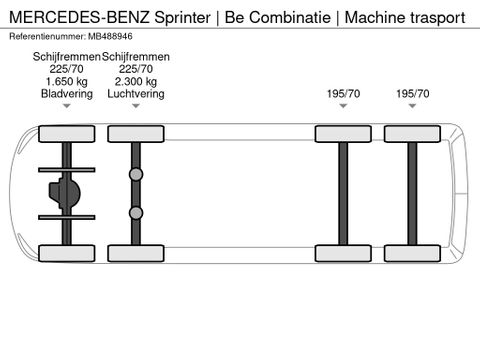 Mercedes-Benz Sprinter | Be Combinatie | Machine trasport | Van der Heiden Trucks [22]