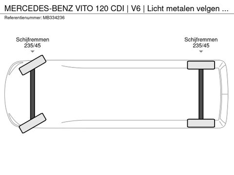 Mercedes-Benz VITO 120 CDI | V6 | Licht metalen velgen | Euro 4 | Van der Heiden Trucks [27]